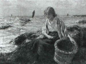 A Fisher Girl by John Mcghie