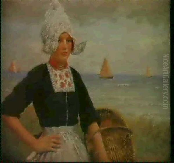 A Dutch Fishergirl - view 1
