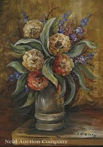 Dahlia, Larkspur