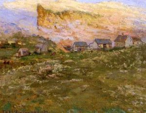 A Village Near Perce Rock by Florence Helena Mcgillivray