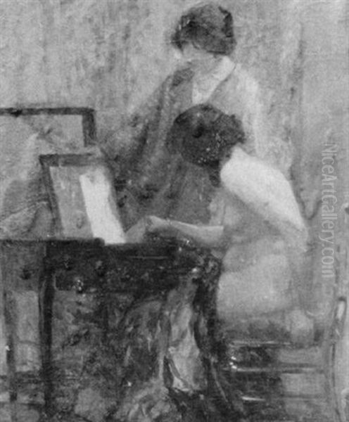 Women At Vanity - view 1