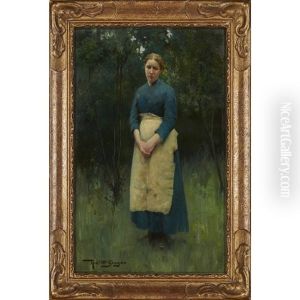 A Breton Woman by Robert McGregor