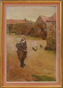 Fife Farmyard by Robert McGregor
