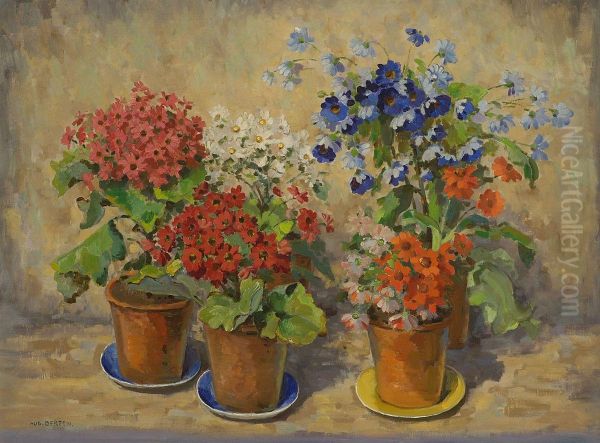 Stillleben Mit Blumentopfen - view 1