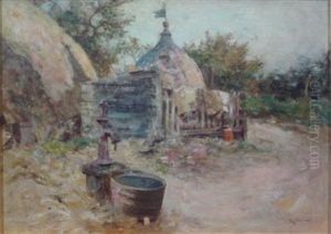 The Old Water Pump by Robert McGregor