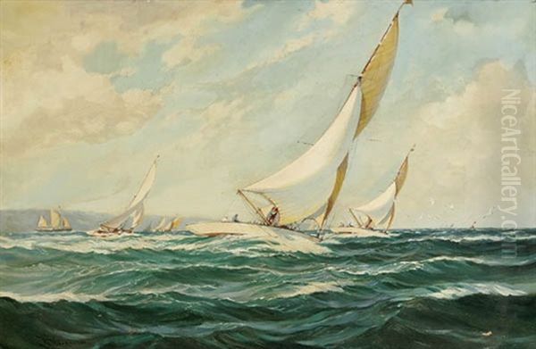 Sailboats - view 1