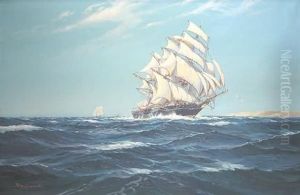 Running Down Channel, American Clipper "sovereign Of The Seas" by Robert McGregor