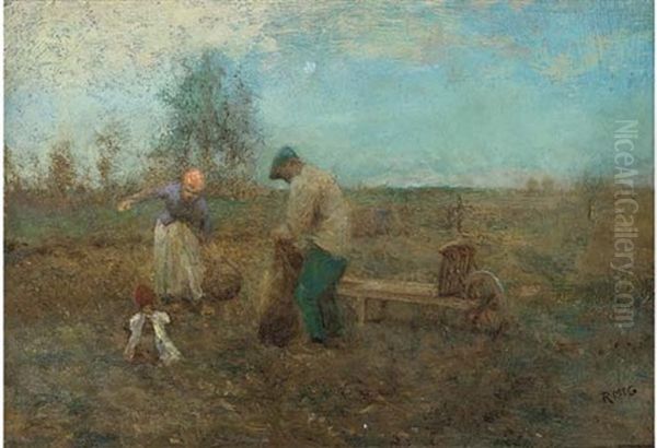 The Potato Pickers - view 1