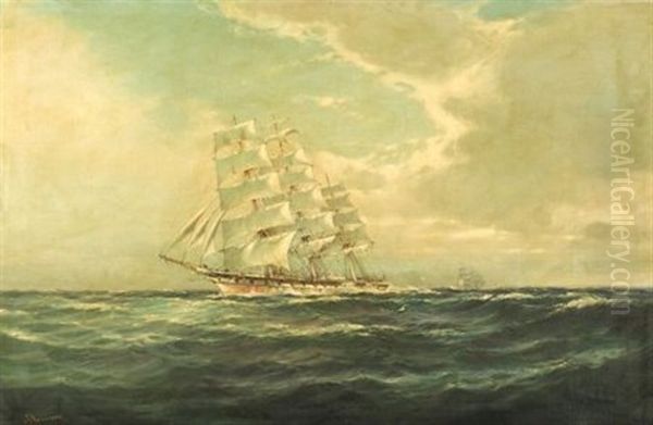 Ship On High Seas - view 1