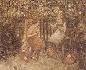 Sewing In The Garden