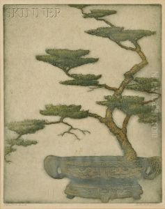 Japanese Pine by Bertha Evelyn Clausen Jaques