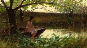 Sitting By A Creek Bed