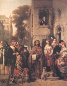 Luther Listening To The Sacred Ballad by Robert McInnes