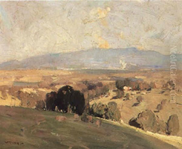 Landscape With Distant Farm - view 1