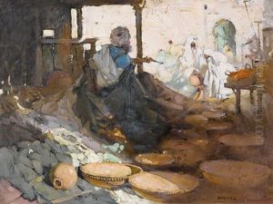 The Moorish Potter At Work by W.B. McInness