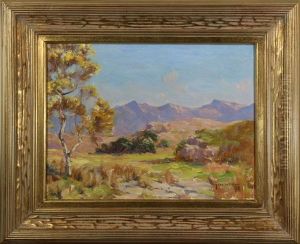 Landscape With Distant Mountain Range by Thomas Hill McKay