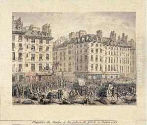 Supplice De Foullon A La Place De Greve, 23 Juillet 1789