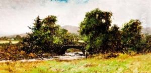 The Bridge At The Foot Of Glen Salach by Thomas Hope Mckay