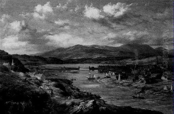 View Of A Town - view 1