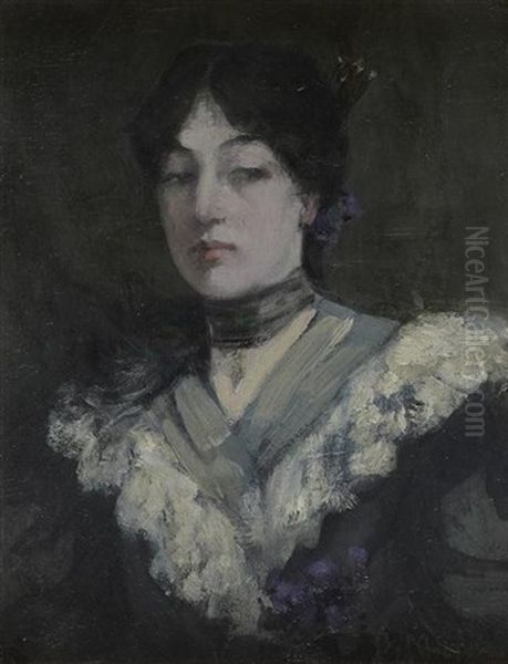 Lady In A Lace Collar - view 1