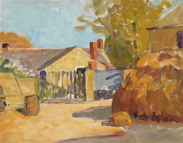 Farm Yard In Brittany - view 1