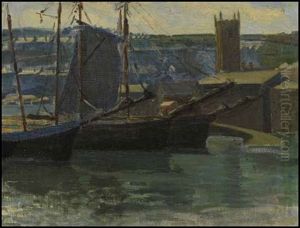 Harbour Scene by Helen Galloway Mcnicoll