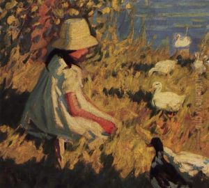 Feeding The Ducks