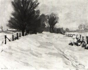 Farm Lane, Quebec by Helen Galloway Mcnicoll