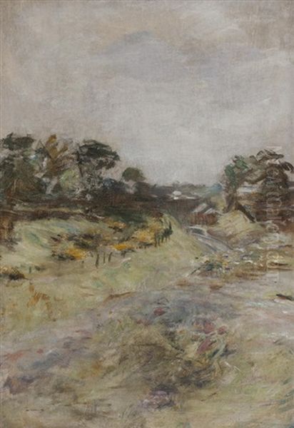 Spring, The Railway Cutting, Broomieknowe - view 1