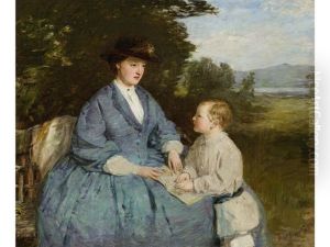 Mrs Campbell And Master Farquhar, Ormsary Mrs Campbell And Master Farquhar, Ormsary