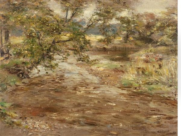 The Spate On The Esk - view 1
