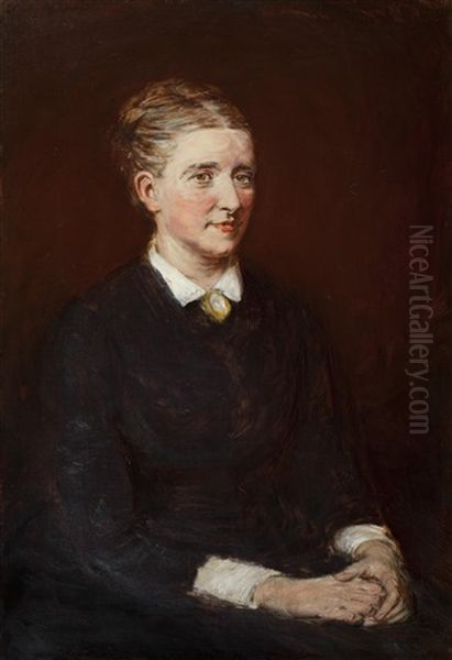 Portrait Of Mary Mctaggart, The Artist's First Wife - view 1