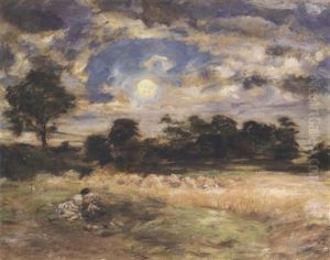 The Harvest Moon At Twilight by William McTaggart