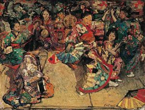 Japanese Dancing Girls by William McTaggart