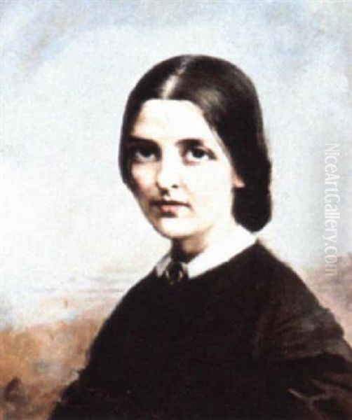 A Victorian Lassie (jane Eyre?) - view 1