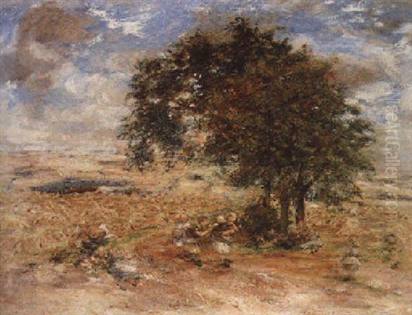 A Showery Harvest Day - view 1