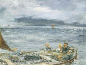 Mist Rising Off The Arran Hills by William McTaggart