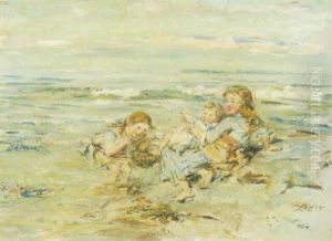 Children Playing On The Beach by William McTaggart