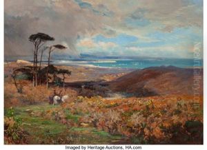 The Danes Landing In Dorset by Arthur Meade