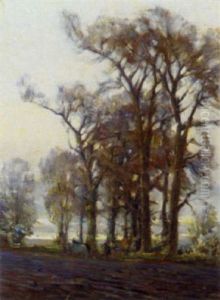 Ploughing by Arthur Meade
