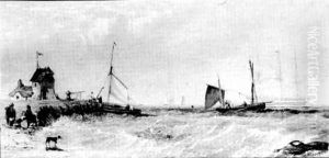 Shipping Off A Signal Station by James Meadows Snr