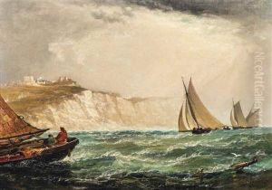 Smacks Making Dover Harbour Smacks Making Dover Harbour
