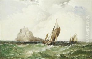 St. Michael's Mount, Cornwall by Arthur Joseph Meadows