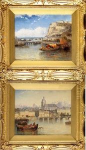 French Harbour Scenes (2 Works) French Harbour Scenes (2 Works)