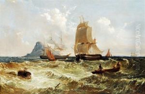 Seascape With Shipping Seascape With Shipping