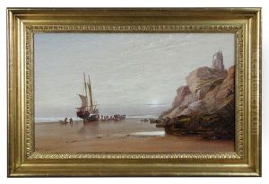 Off Tynemouth Sands by Arthur Joseph Meadows