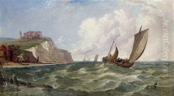 The "isabel M.f.bligh" Off Dunrobin Castle, Scotland - view 1