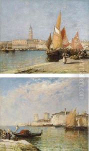 The Doge's Palace And Campanile, Venice