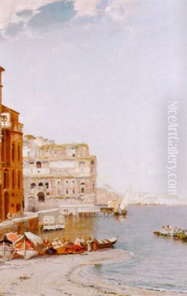The Ruins Of The Palace Of Donna Anna, Naples - view 1
