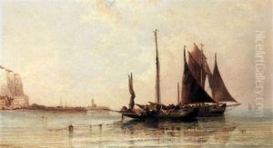 Luggers Off Triport Harbour
